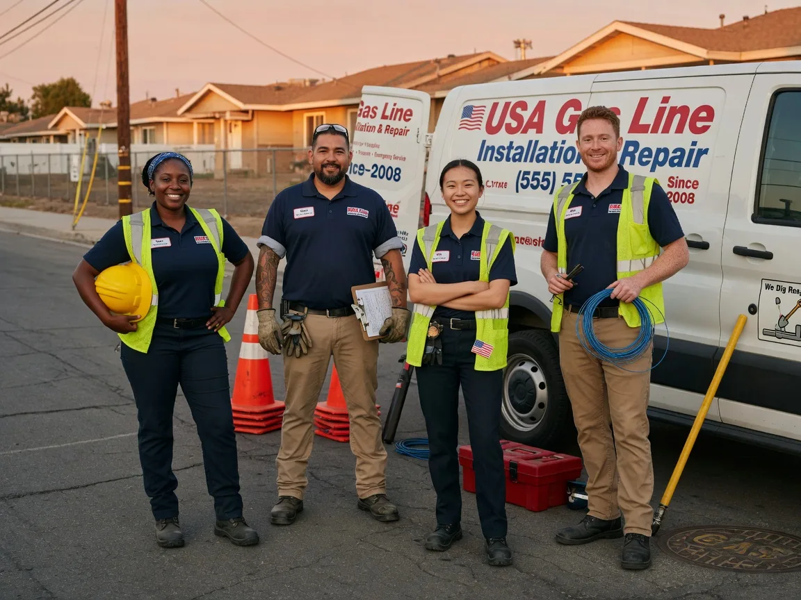 Gas Line Installation company in Polo, IL